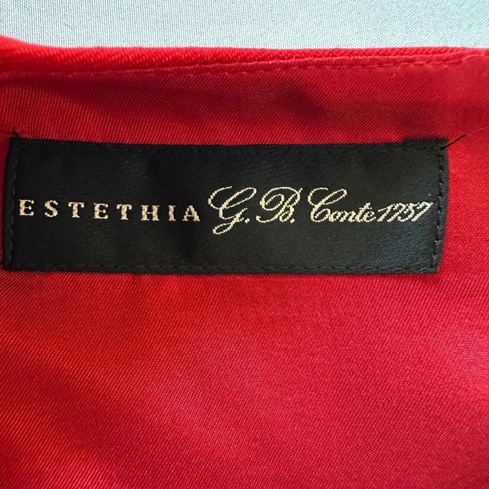 Brooks Brothers Sheath Dress Womens 8P‎ Red Wool Blend Classic Chic Business
